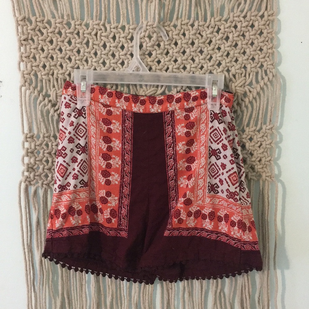 hollister floral shorts